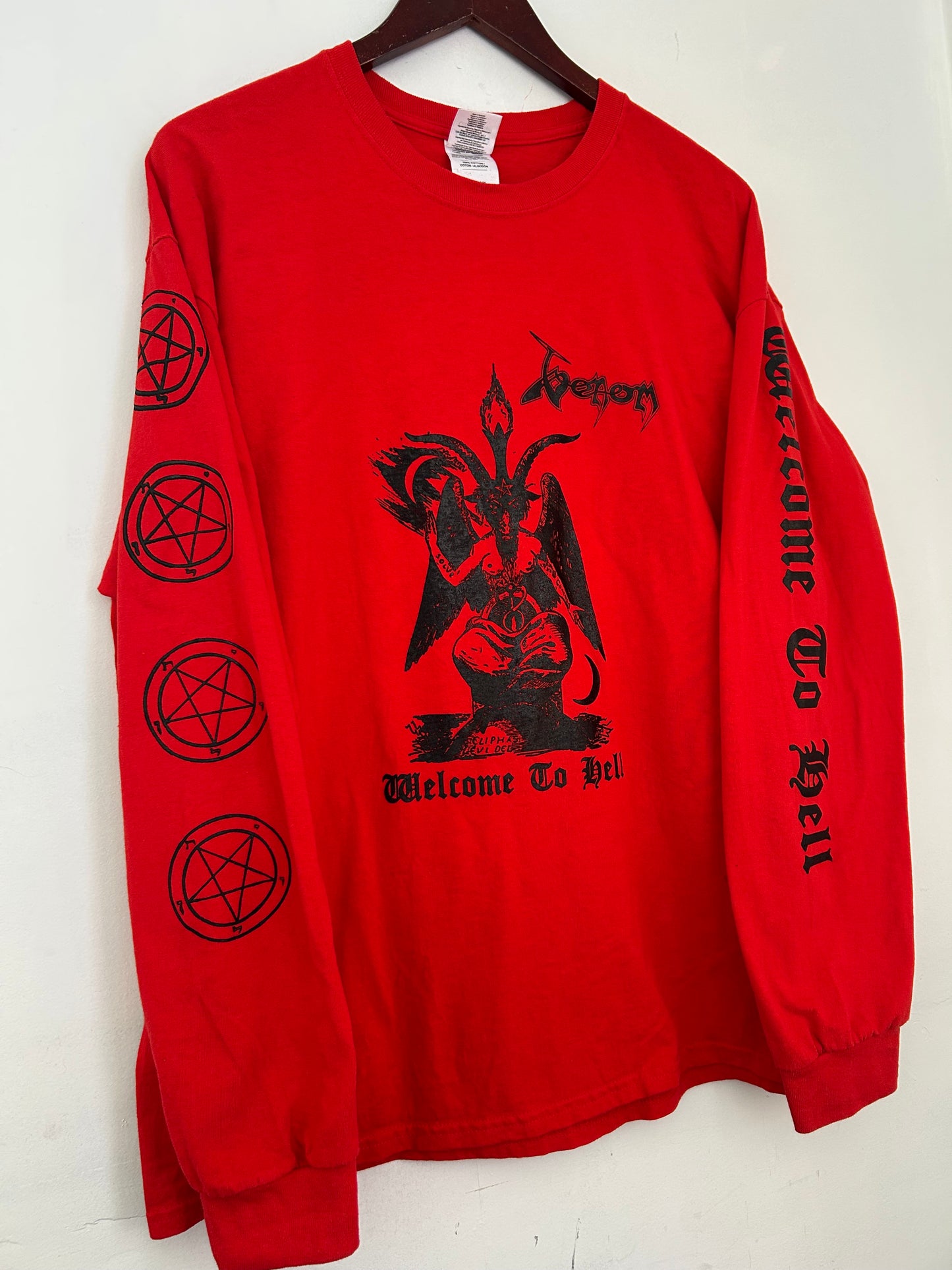 Version 7. VENOM tribute Red Vintage Long Sleeve