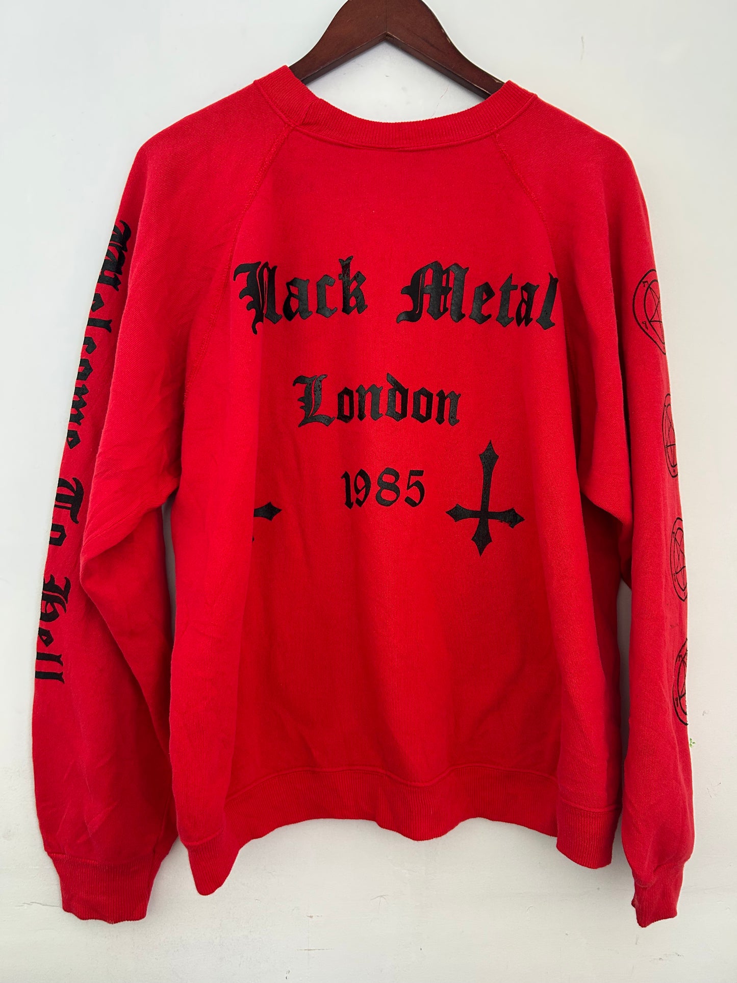 Version 2.VENOM tribute Red Vintage Crewneck