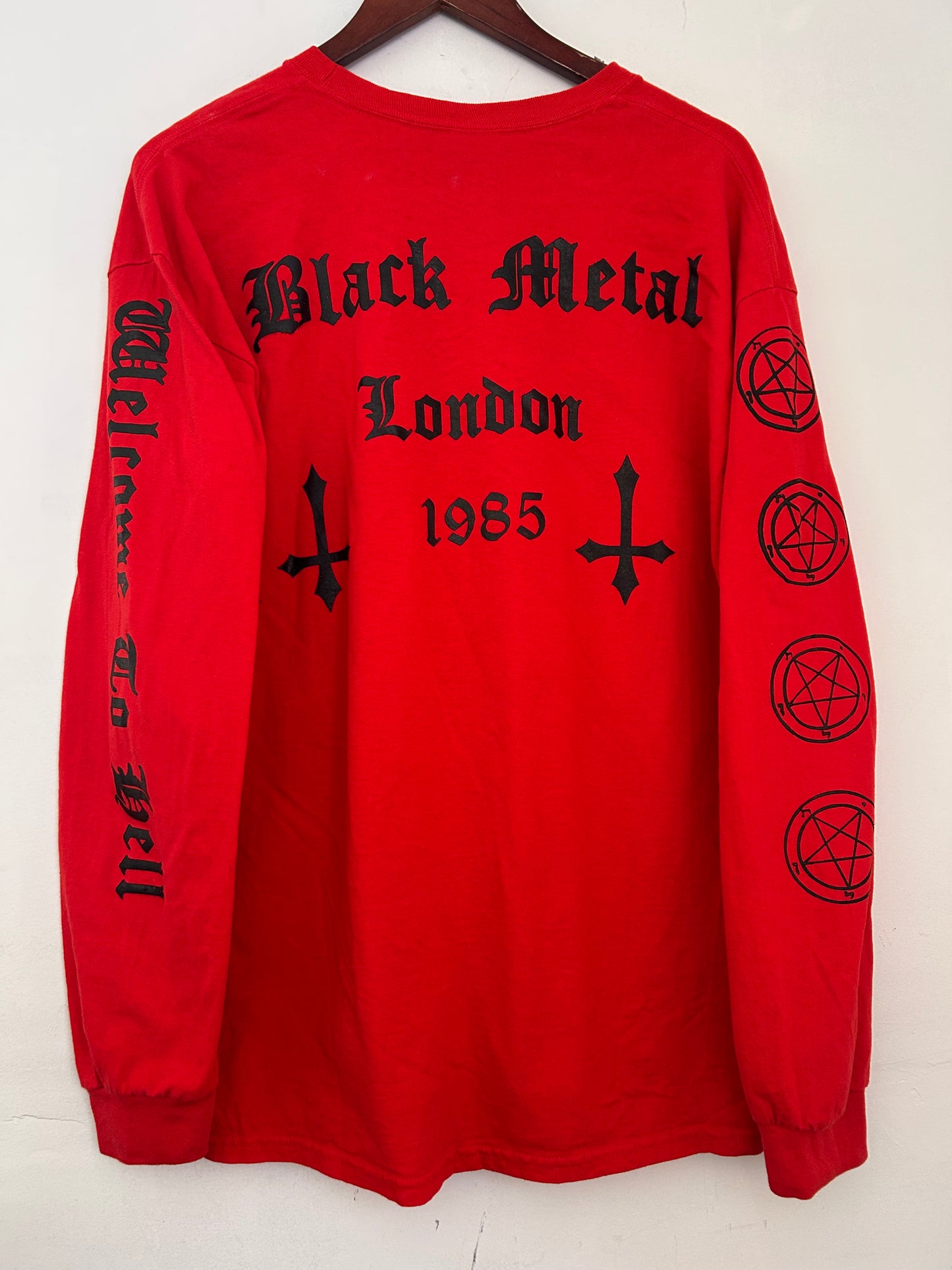 Version 7. VENOM tribute Red Vintage Long Sleeve