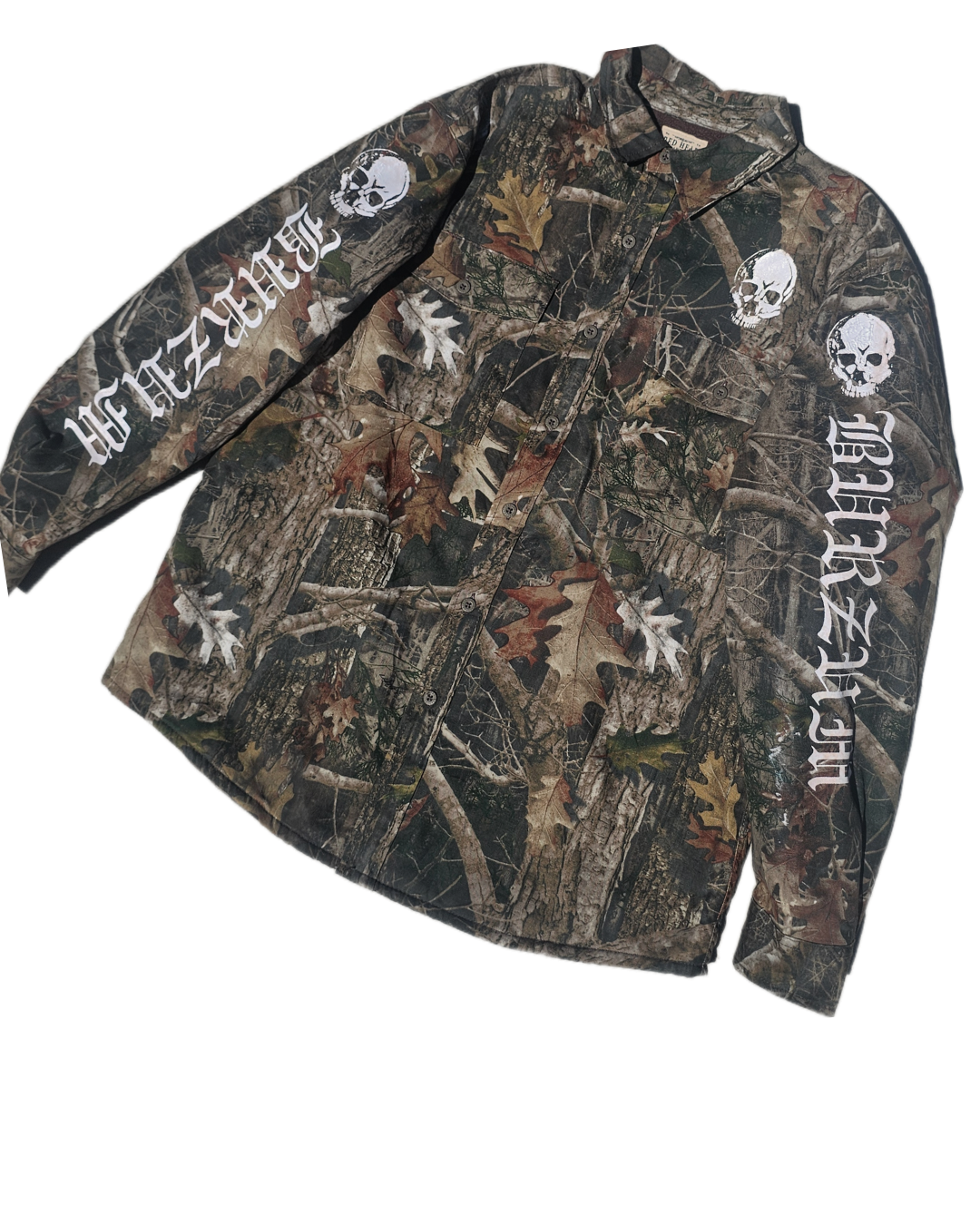 BRZM Camo Canvas Button up Jacket