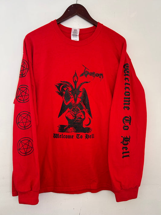 Version 7. VENOM tribute Red Vintage Long Sleeve