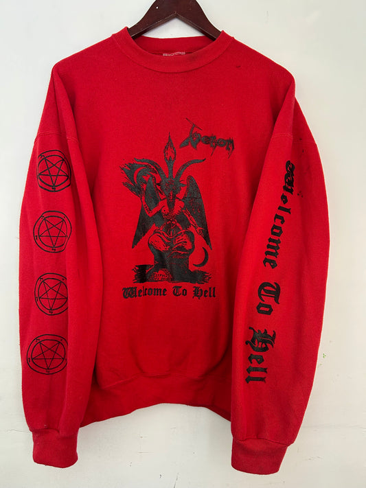 Version 6. VENOM tribute Red Vintage Crewneck