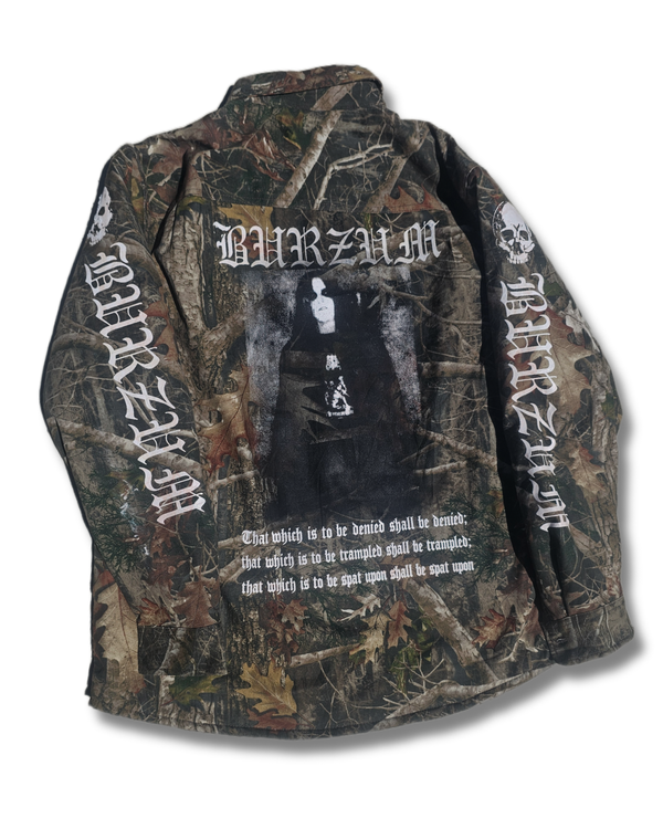 BRZM Camo Canvas Button up Jacket