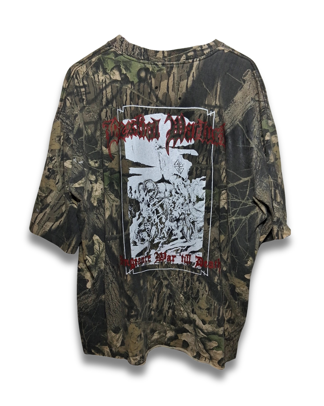 Bestial warlust camo vintage T