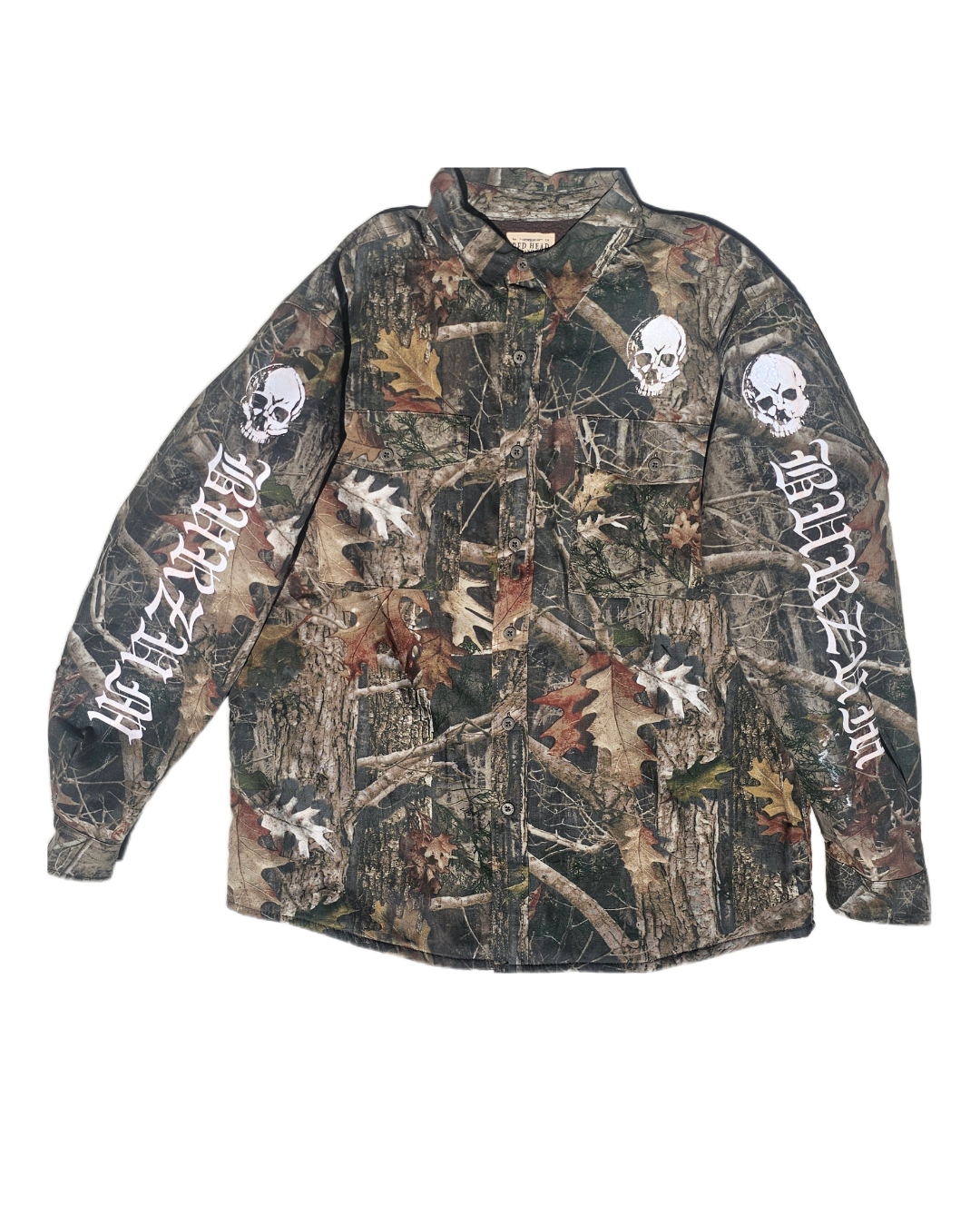 BRZM Camo Canvas Button up Jacket