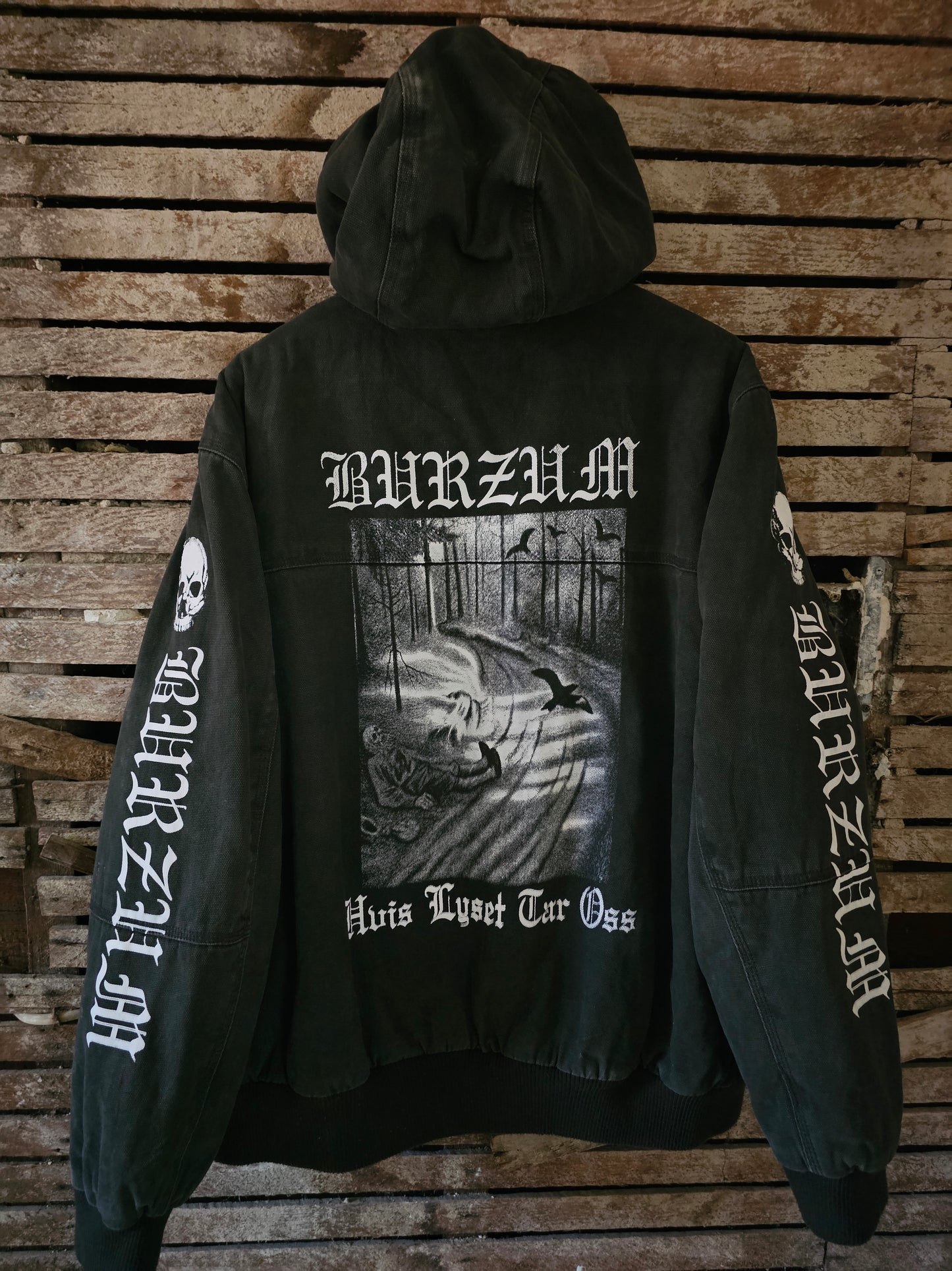 BURZUM Skull Canvas Jacket