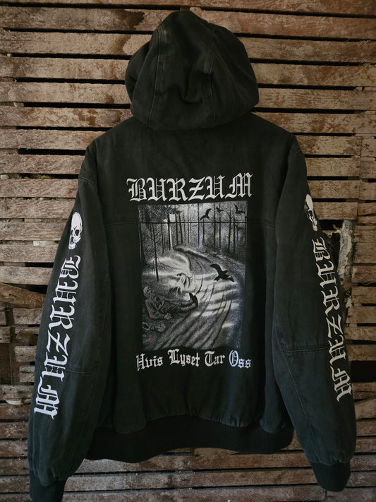 BURZUM Skull Canvas Jacket